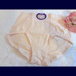 Lacy assorted embroidery floral tummy control XL